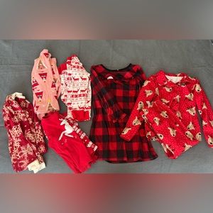 Girls 5T Christmas PJs